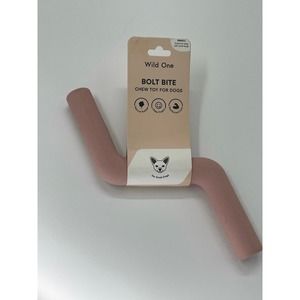 Wild ones bolt bite pink dog chew